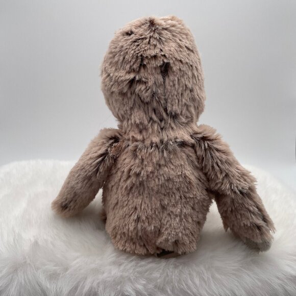 Kinder Sloth 10" Plush Brown Soft Fluffy Stuffie (SKU: 443TO) - Picture 6 of 9